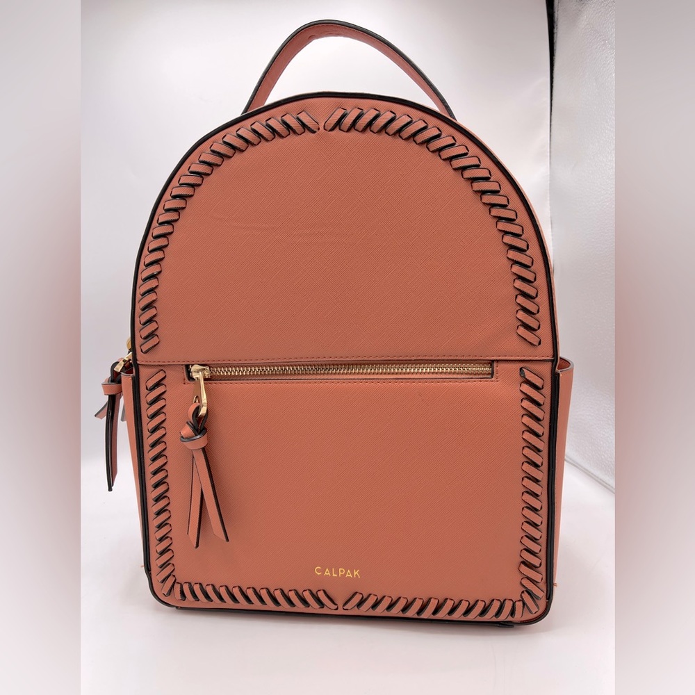 Calpak Kaya Backpack Terracotta Pink Travel Bag